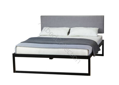 Łóżko metalowe tapicerowane "Zendy 2"